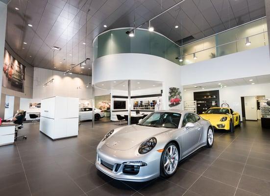 Our new showroom at Niello Porsche.