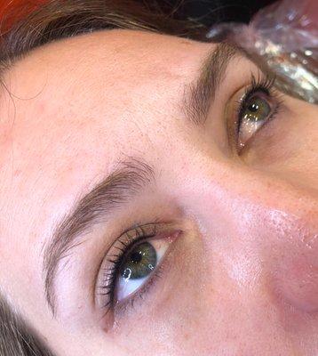 Lash Line Enhancement by me! Trained by Contour & Ink!