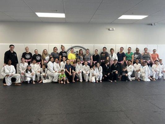 Our first Mother's Day class. Thanks to all whom attended!