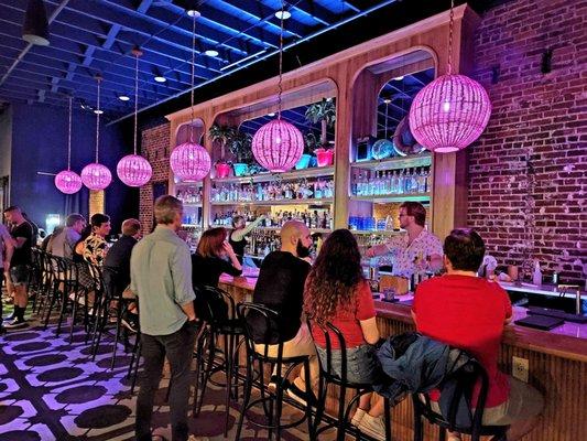 June 2022-- gorgeous eclectic bar