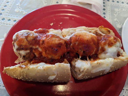 Meatball sandwich