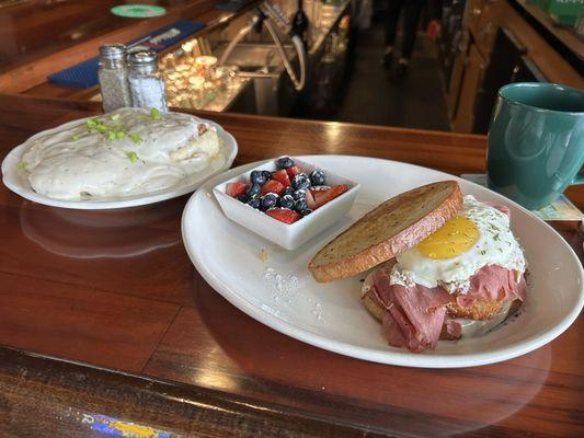 Corned Beef Breakfast Sandwich