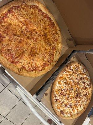 2 large pies