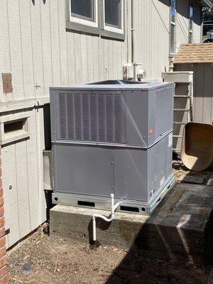 New Bryant 16 SEER 2 stage package unit.