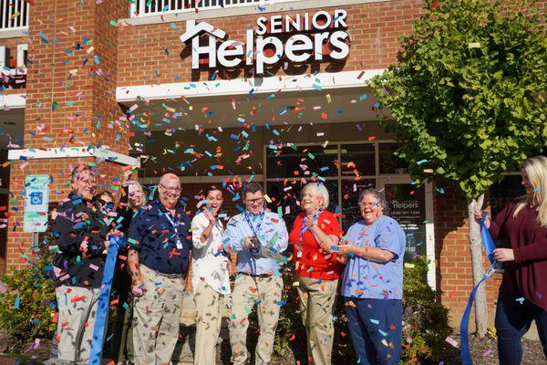 Senior Helpers office in Asheville celebrates Grand Opening.