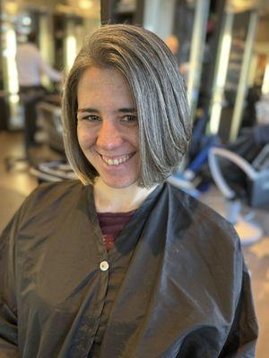 Beautiful layered bob by Bella S