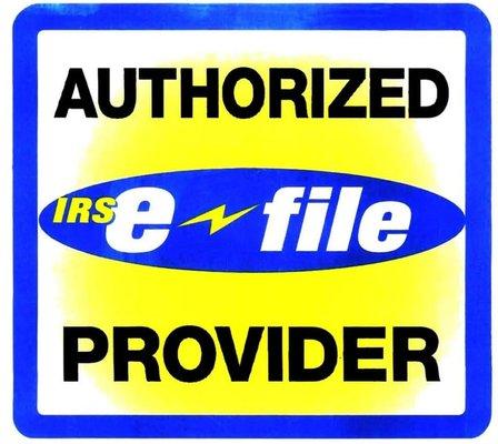 Authorized e-file provider