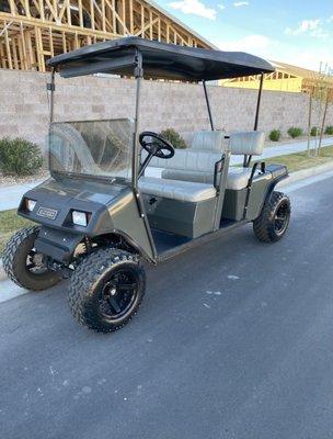 The cart I just wanted fixed. Had to end up selling for parts after receiving it back