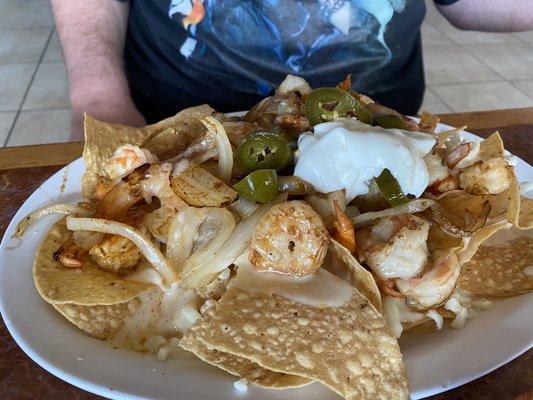 shrimp nachos