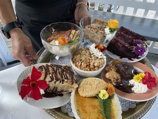 Selection Of House - made Desserts