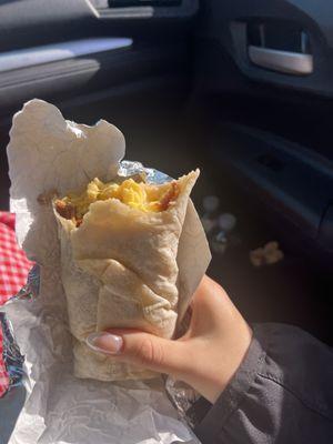 Breakfast burrito