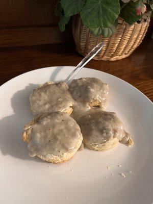 Biscuits and gravy