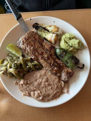 Carne Asada plate