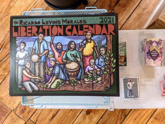 2021 calendars by well-known local artist