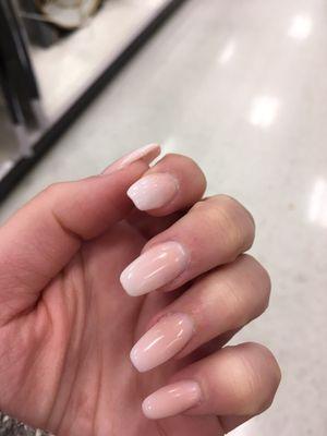 Acrylic ombré