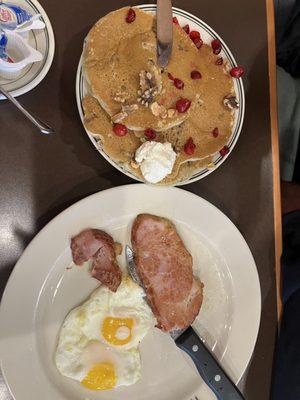 Cranberry Walnut Pancakes