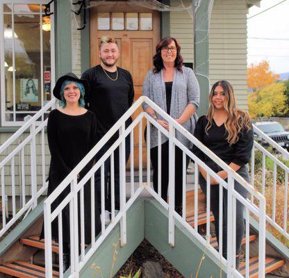 The Hair Loft Team - Kennedy, Cory, Tracy, & Alma