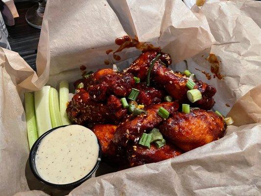 Korean BBQ Wings