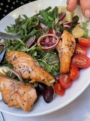 Salad Nicoise with Seared Salmon