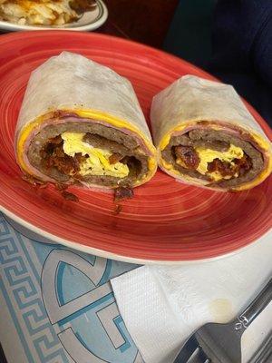 Breakfast burrito