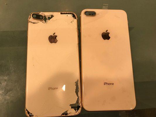 iPhone rear glass repair