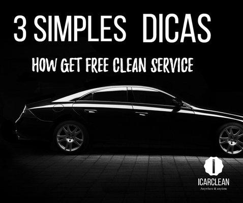 How to get ICarClean Free Services.