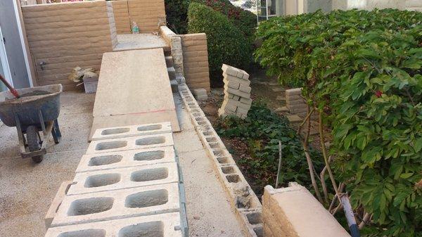 Masonry Wall Repair - San Diego, CA UIS