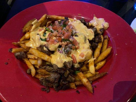 Asada Cheese Fries - very yummy!