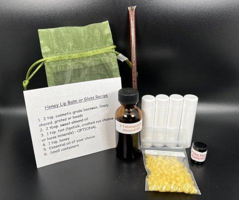 Our DIY Lip Balm Kits are great for the beginning crafters in your life! Everything is all natural and pre-measured! Just melt and pour!