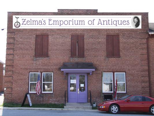 Entrance to Zelma's but we take up the entire block!