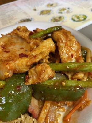 Hot and spicy chicken