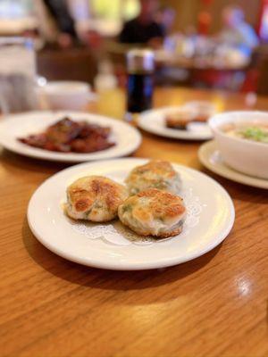 Shrimp & chive dumplings