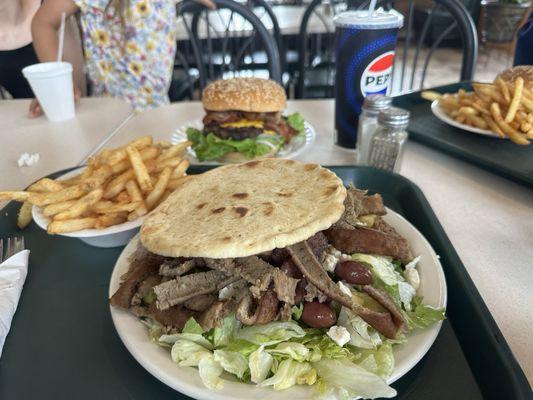 Gyro Salad French Fries