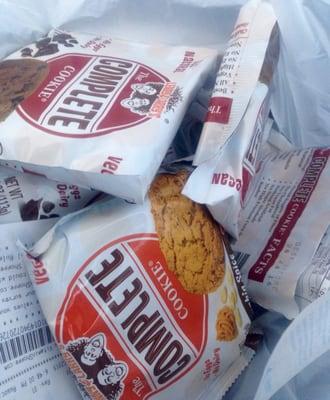 Lenny & Larry's protein cookies on sale for $1.50 each!