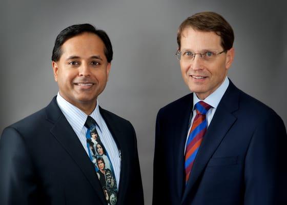 Dr. Warrier and Dr. Borts