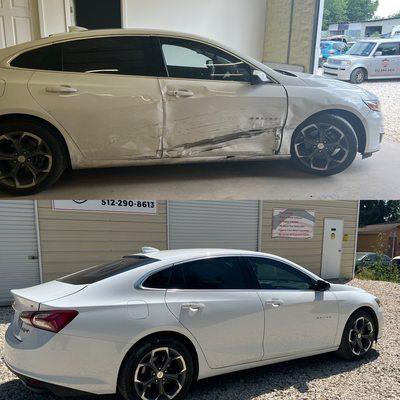 Collision repair Chevy Malibu