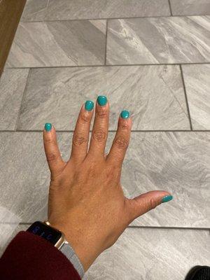 Gel manicure