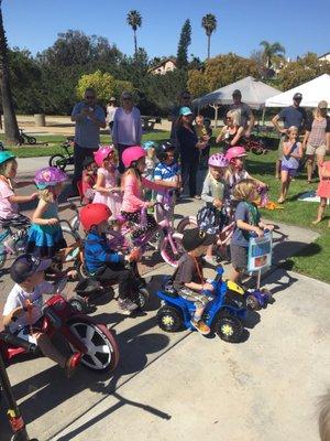 Serra Pre-School trike-a-thon