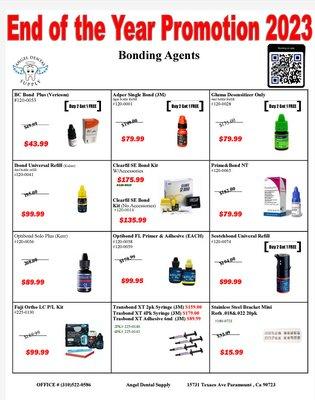 Bonding Sale Products