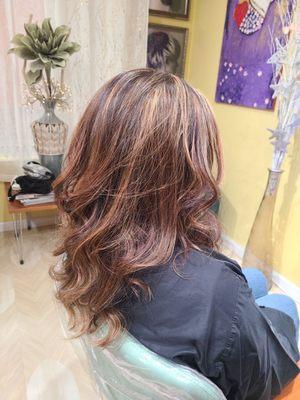 Tri-color highlights for summer  - 6/2024