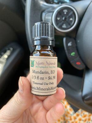 Mandarin essential oils $6.90