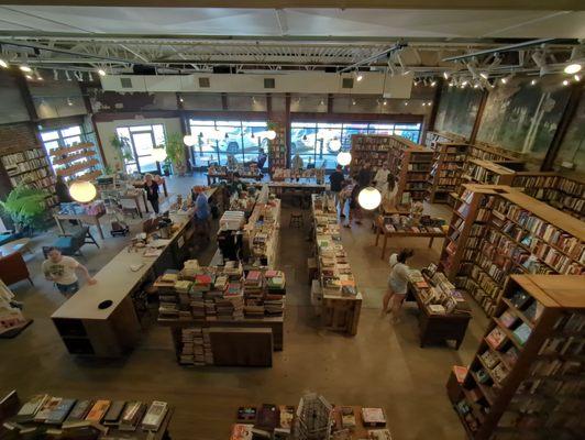 This bookstore is huge and everyone is so friendly and welcoming