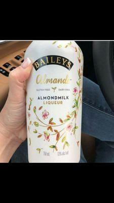 Bailey's made with almond milk