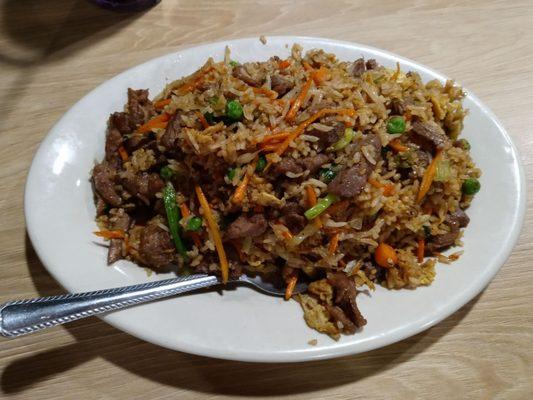 Beef fried rice