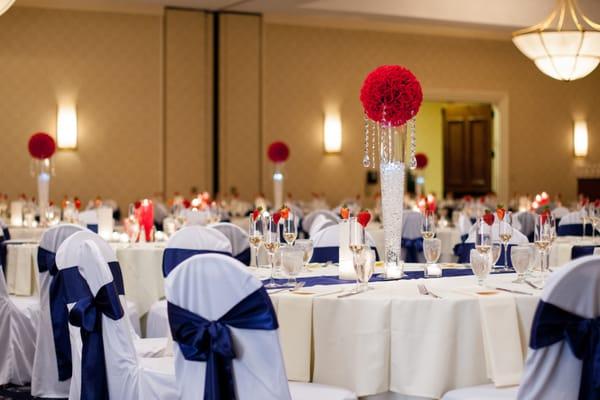 Our Grand Ballroom is perfect for an elegant wedding!