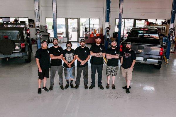 The BOMB Team that we have put together here at London Bridge Auto & Transmission Repair!!!  I couldn't be prouder of these guys!!!!!