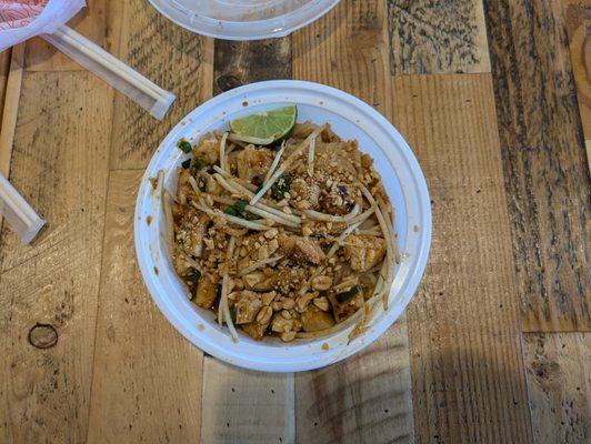 Pad Thai at Nguyen's Noodles & Tea, Charlotte