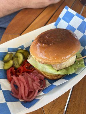 Mahi mahi sandwich