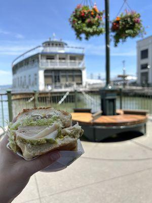 27. Roasted Turkey Breast Sandwich + avocado