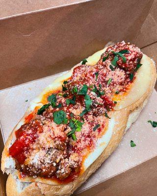 Meatball Hoagie special